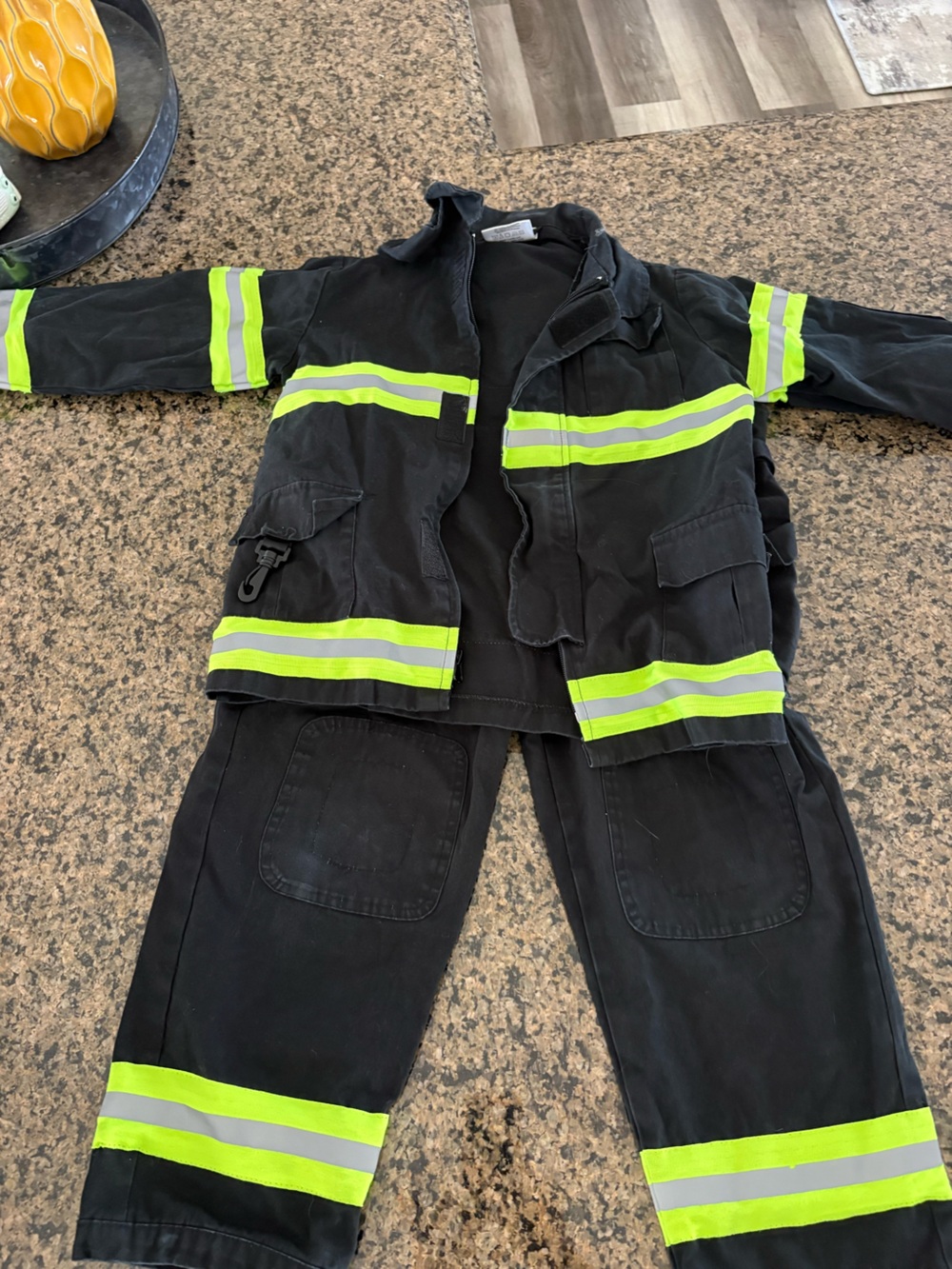 Aeromax Dress Up For Kids Firefighter Turnout Gear Costume Set Jacket/Pants 6-8
